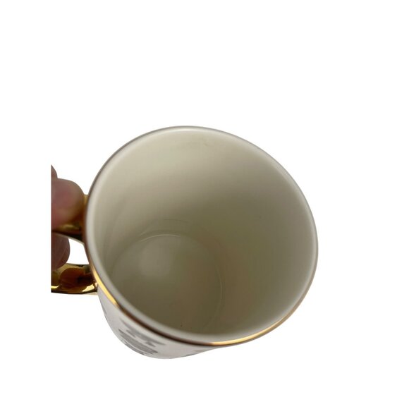 Rifle Paper Company Anthro Hot Dog Gold Handle Mixed Breed Coffee Drinking Mug - Picture 7 of 7